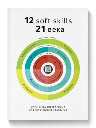 Коуч-книга Smart Reading 12 soft skills 21 века