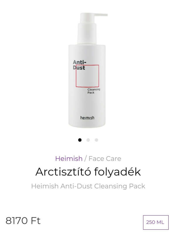 Anti dust bubble cleanser Heimish