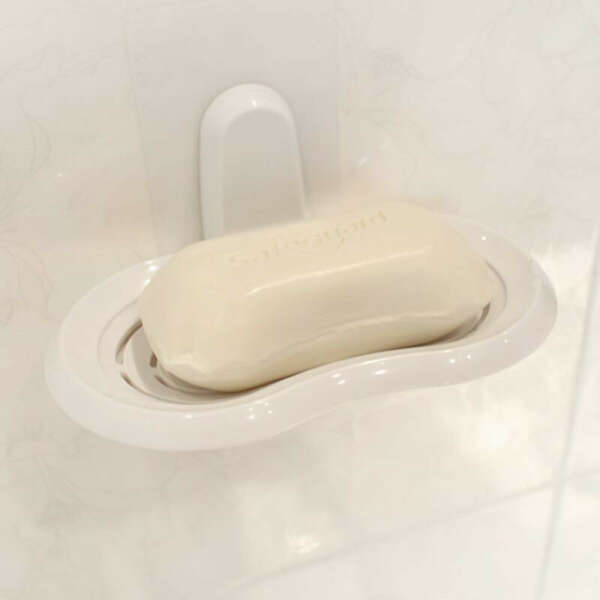 Removable Soap Dish Plate Bath Plastic Soap Dish
