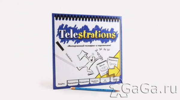 Настольная игра Telestrations ("Испорченный телефон")