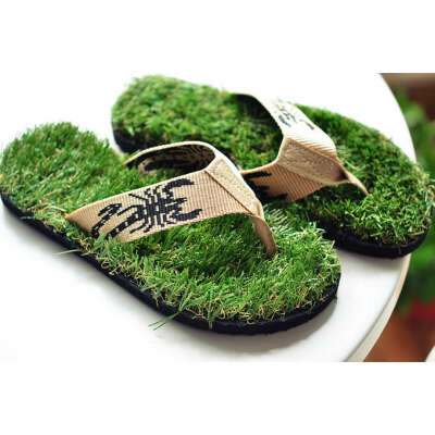 Handmade Cool Grass Slipper