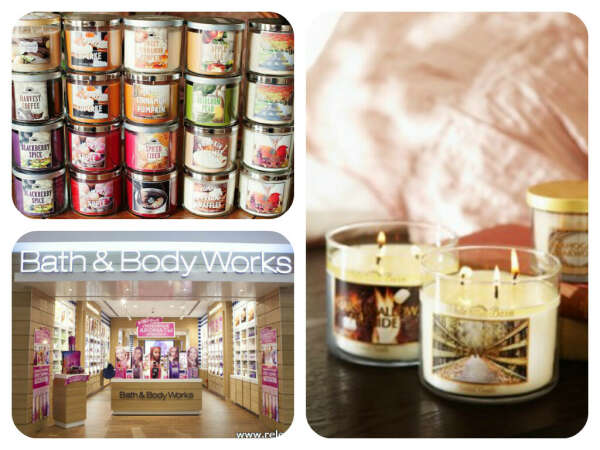 Свечи Bath and BodyWorks