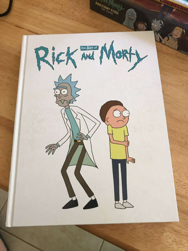 The art of Rick and Morty