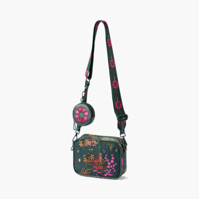 Сумка PUMA x LIBERTY Mini X-Body Women's Bag | Зеленый | Puma