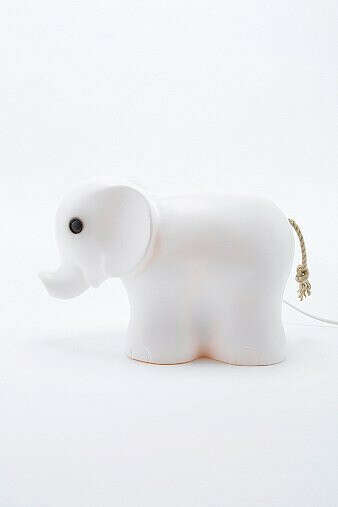 Heico Elephant Lamp in White  - Urban Outfitters