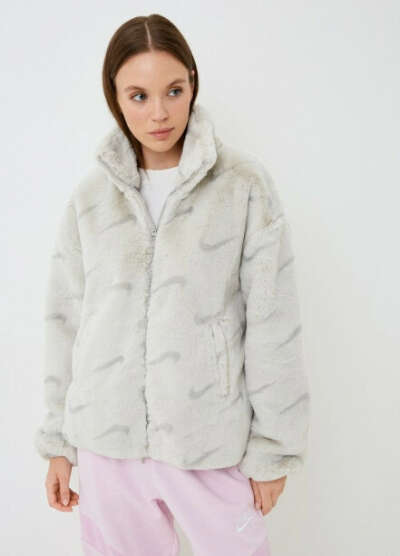 Шуба Nike Wmns Printed Faux Fur Jacket