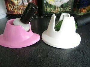 Nail Polish Holders (Oval & Round Style) (2 Pcs Total)