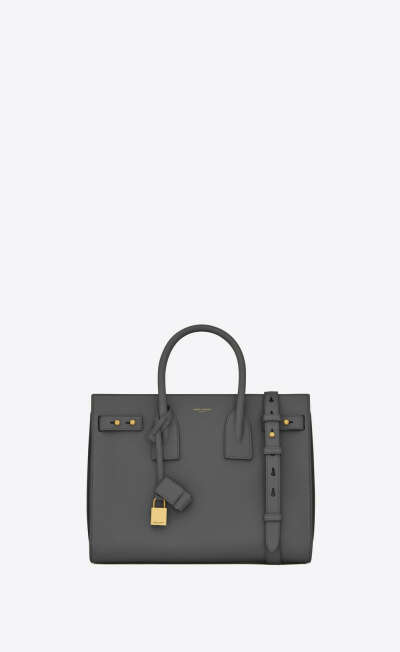 Sac de jour supple small in grained leather