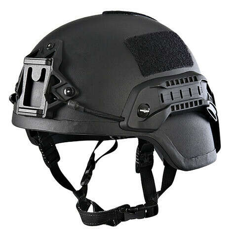 Баллистический шлем СПАРТАНЕЦ-2 5.45 DESIGN с защитой ушей (2 вида подушек)