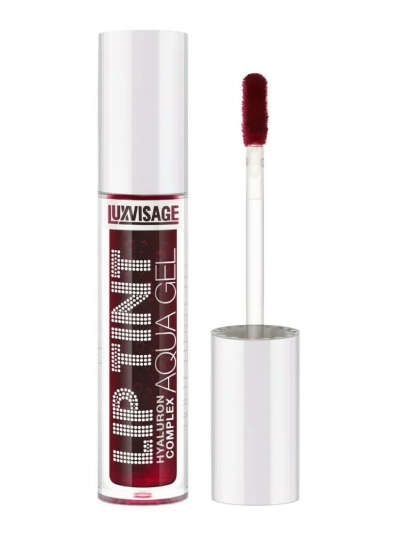 LUXVISAGE Тинт для губ с гиалуроновым комплексом LIP TINT AQUA GEL hyaluron complex тон 03 Deep Ruby