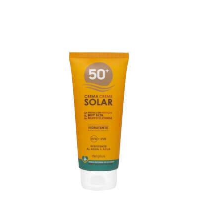 Crema protección solar Deliplus FPS 50+ | Mercadona