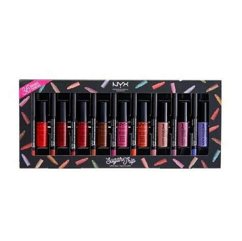 NYX Professional Make Up Sugar Trip Lippie Vault Набор помад и карандашей для губ