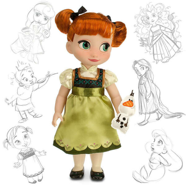 Малышка Анна: высота куклы 41 см. из коллекции "Аниматоры" Дисней | Оригинальные игрушки из США