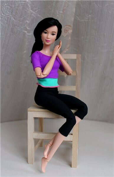Barbie Made To Move - Purple Top : @klivenkova Dasha Klivenkova wish