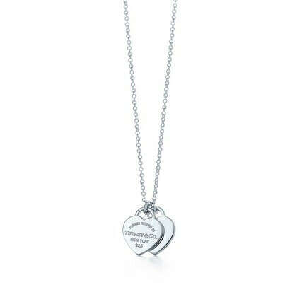 Return to Tiffany™ Mini Double Heart Tag Pendant