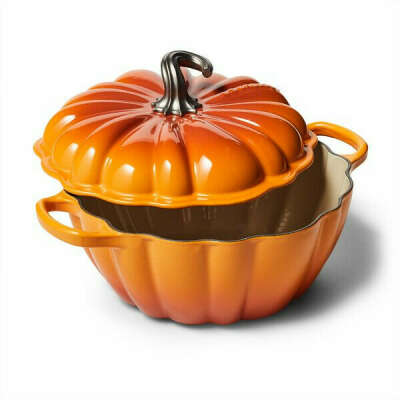 Pumpkin cocotte le creuset