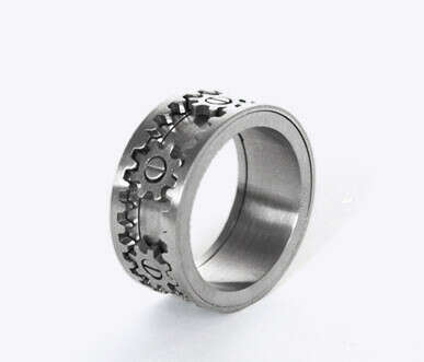 Gear Ring by Kinekt Design