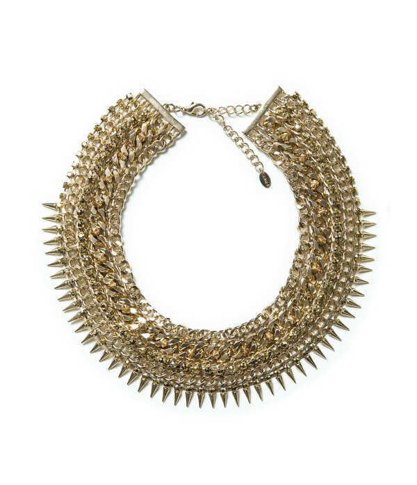 ZARA COMBINED CHAIN NECKLACE