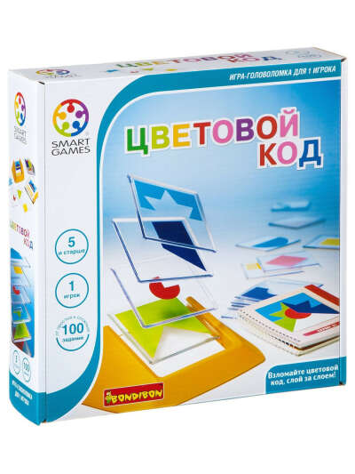 Логическая игра "Цветовой код" SMARTGAMES BONDIBON 3631944 в интернет-магазине Wildberries.ru