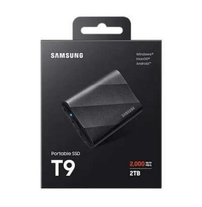 Внешний жесткий диск SAMSUNG T9 / 2Tb / 26300₽