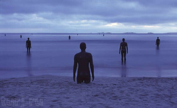 Crosby Beach: «Другое место». Англия, Ливерпуль