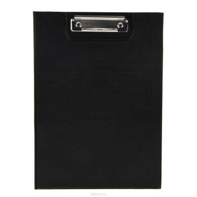 Папка-планшет "Centrum", с крышкой, цвет: черный. Формат А4
