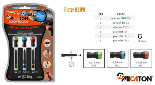 Micaton Magnetic Screw Holder