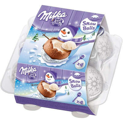 Шоколадные Яйца MILKA SNOWBALLS