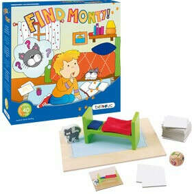Игра для развития памяти «Найди кота Монти»