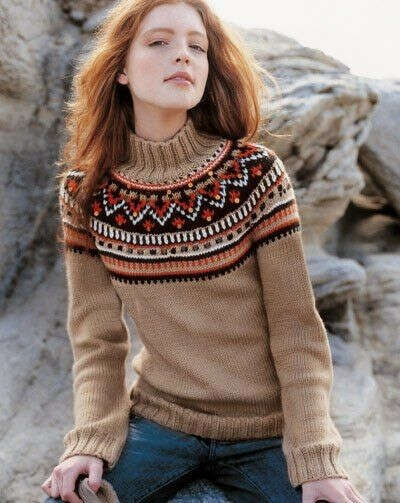 настоящий исландский свитер лопапейса