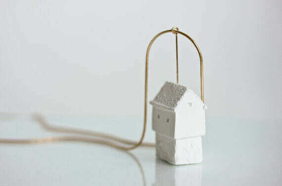 house necklace