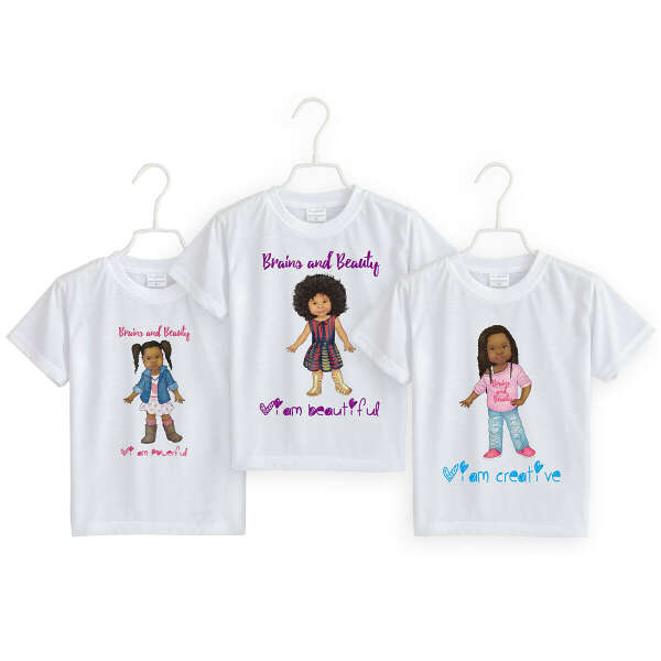 T-shirt Bundle - Brains and Beauty Dolls