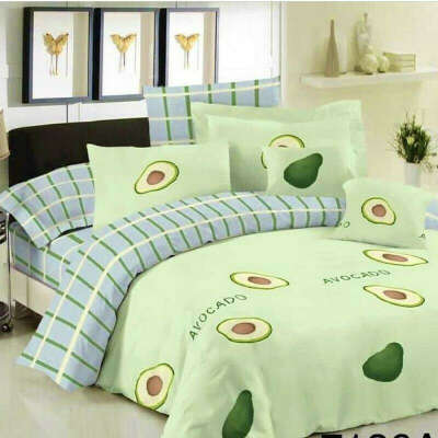 Полуторный комплект постельного белья "авокадо"