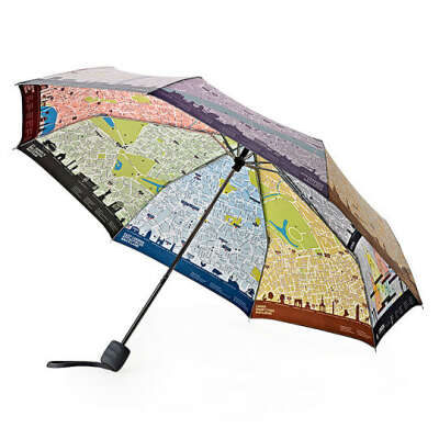 Зонт складной London Map