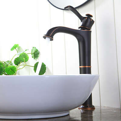 New Design Oil-rubbed Bronze Centerset Single Handle One Hole Bathroom Sink Faucet– FaucetSuperDeal.com