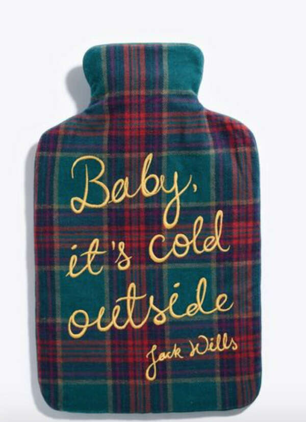 SWAYFIELD CHECK HOT WATER BOTTLE