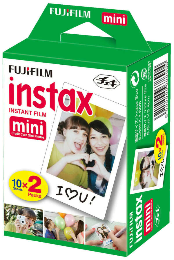 Fujifilm Instax Mini valokuvapaperi (2x 10 kpl) - Muut kameratarvikkeet