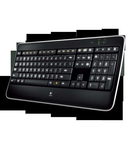 Клавиатура Logitech Wireless Illuminated Keyboard K800