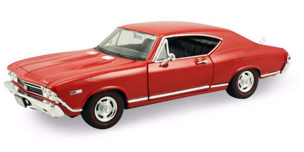 Welly 1968 Chevy Chevelle SS396 1:24 scale 8" model car Red W104