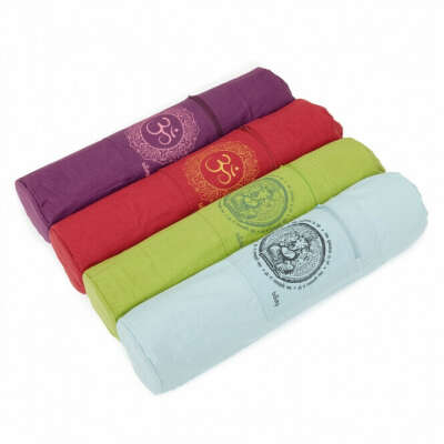 Прикольный чехол для коврика для йоги (цветной)
