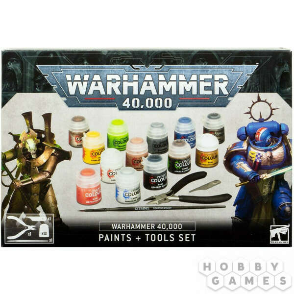 Warhammer 40,000 Paints and Tools Set