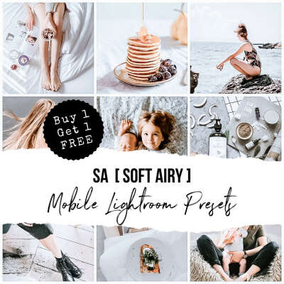 SOFT AIRY - 5 Lightroom Presets - The Preset Design