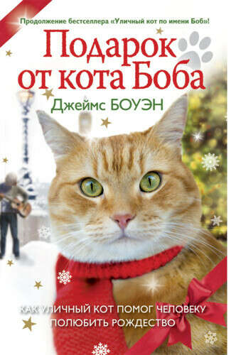 Подарок от кота Боба. Как уличный кот помог человеку полюбить рождество