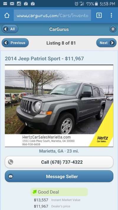 Jeep Patriot Sport