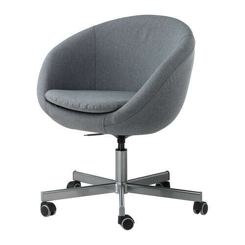 СКРУВСТА Рабочий стул -  , Висле серый  - IKEA