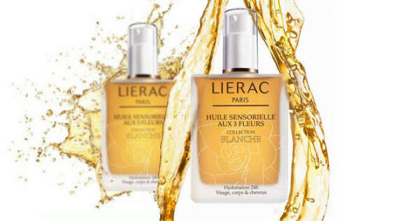 Lierac Huile Sensorielle aux 3 Fleurs Blanches