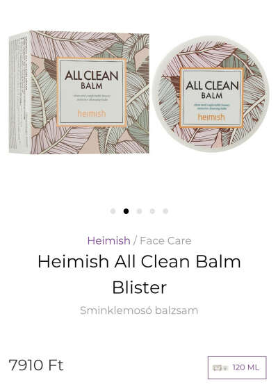 Heimish All Clean Balm Blister - Sminklemosó balzsam