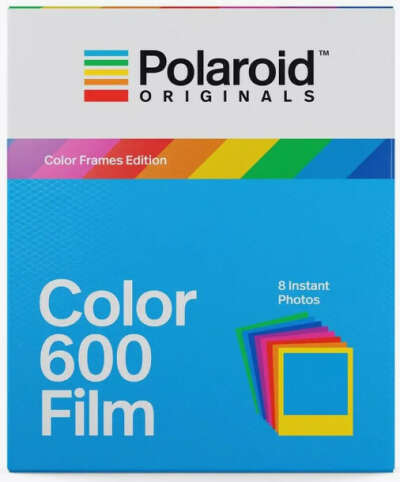 Картридж Polaroid 600 Color Film, цветные рамки