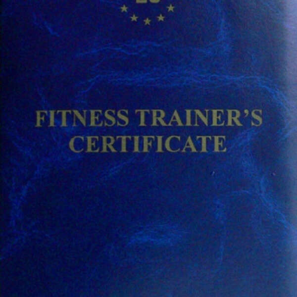 Сертификат инструктора