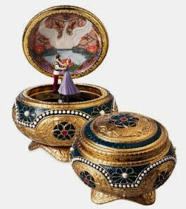 Nicholas and Alexandra Anastasia Music Box